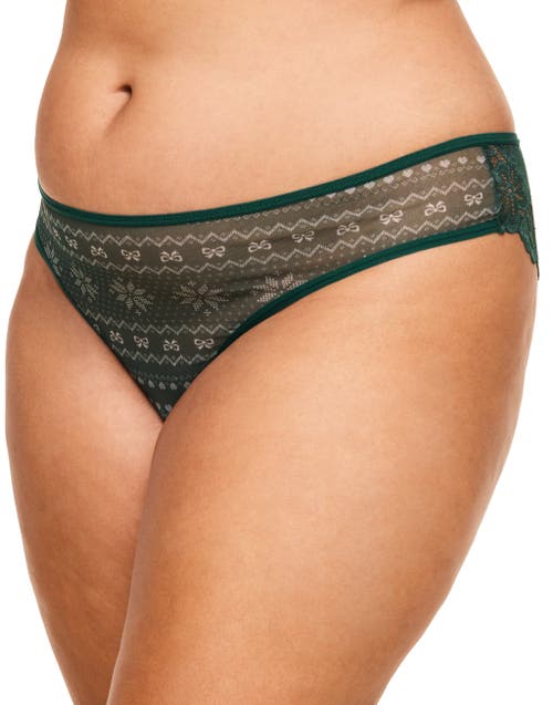 Adore Me Onita Cheeky Panties In Novelty Red