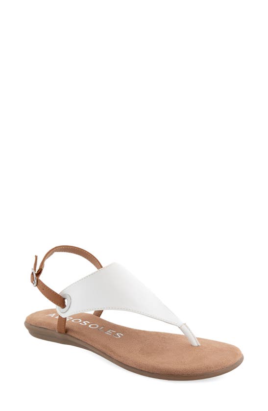 Shop Aerosoles Conclusion Slingback Sandal In White