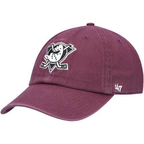 New Jersey Devils '47 Primary Logo Clean Up Adjustable Hat - Black