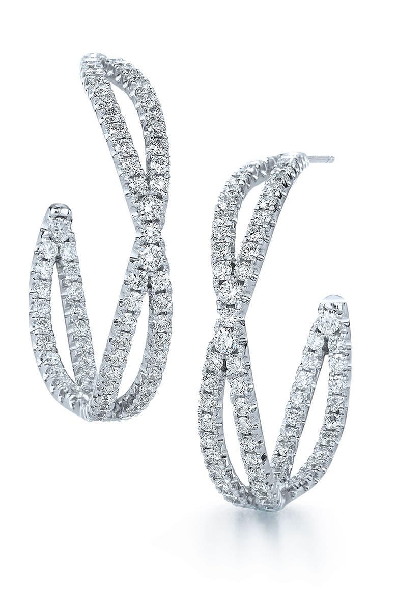 Kwiat 'Fidelity' Diamond Hoop Earrings | Nordstrom