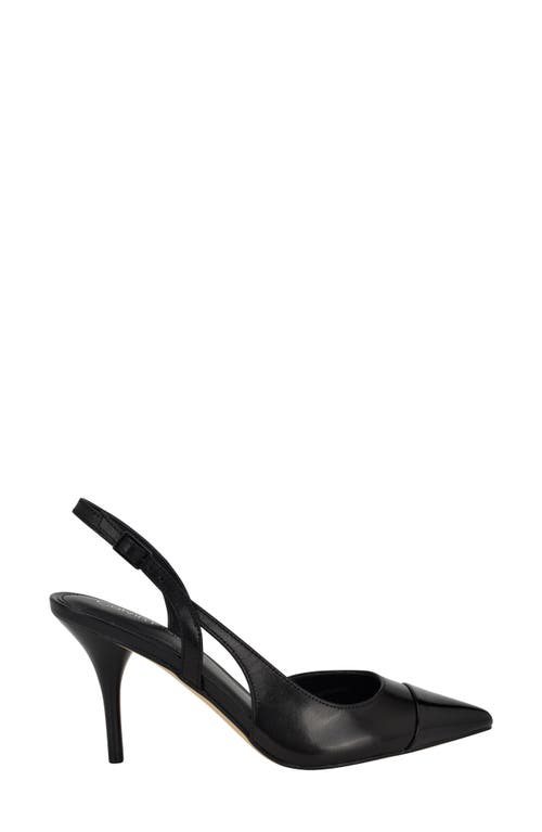 Calvin Klein Corinny Pointed Toe Pump In Black