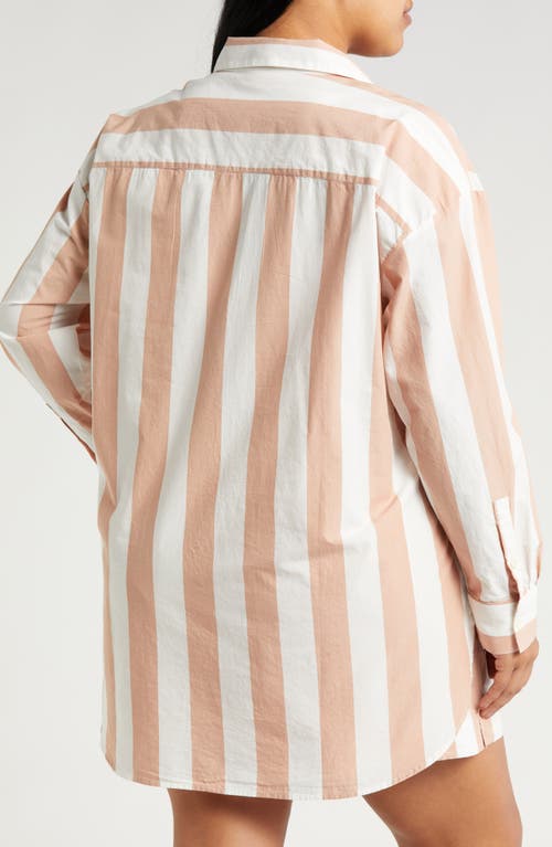 Shop Nordstrom Yarn Dye Stripe Short Pajamas In Beige Tuscany Cabana Stripe