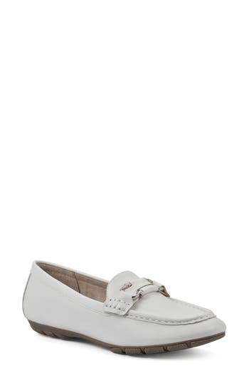 Shop Cliffs By White Mountain Glaring Loafer In White/grainy