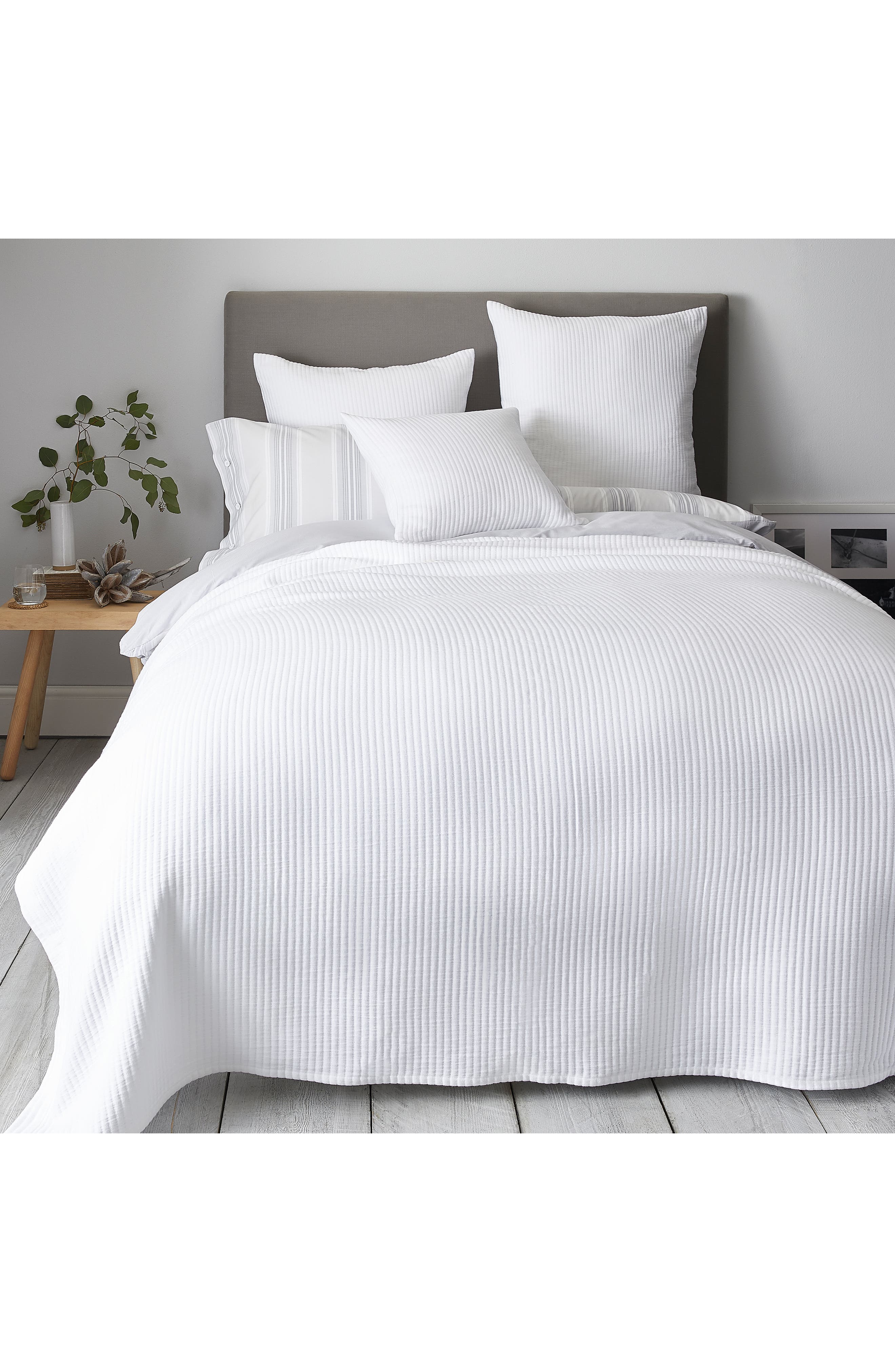 The White Company Classic Rib Bedspread Nordstrom