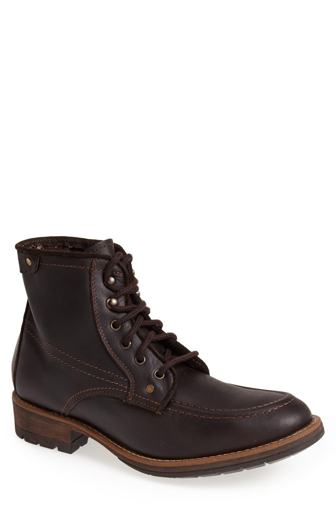 Steve Madden 'Newburgh' Apron Toe Boot (Men) Nordstrom