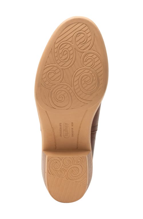 Alegria By Pg Lite Merle Ankle Bootie In Tawny Burnish