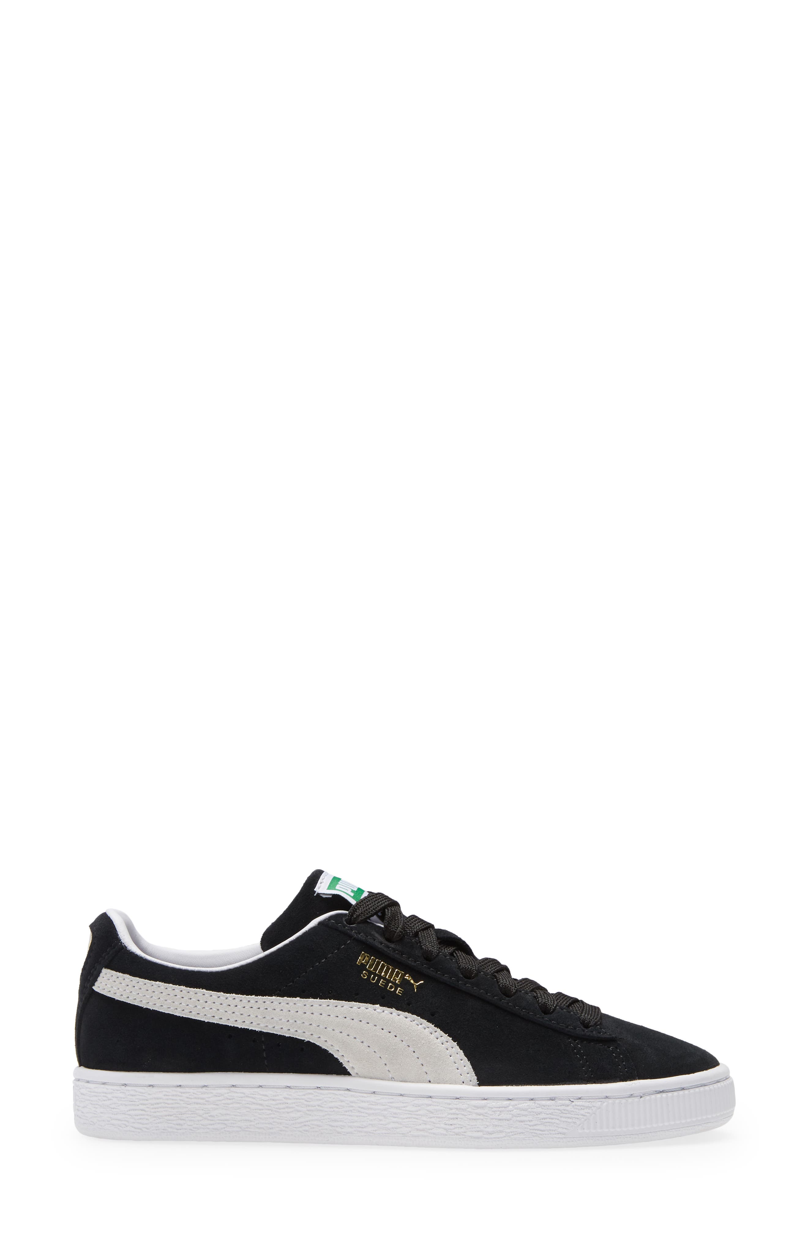 Puma Womens Suede Classic - Shoes Black/White Size 06.5
