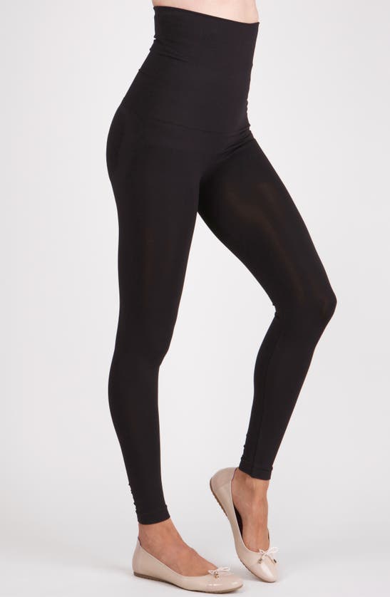 Shop Seraphine Postpartum Shaping Leggings In Black