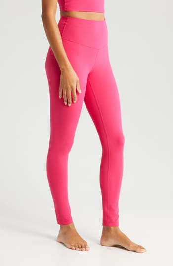 Buy Zella Studio Luxe High Waist Pocket Leggings - Pink Rouge At