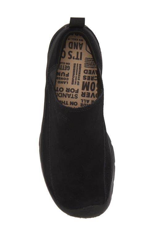 Shop Keen Jasper Slip-on Sneaker In Black/black