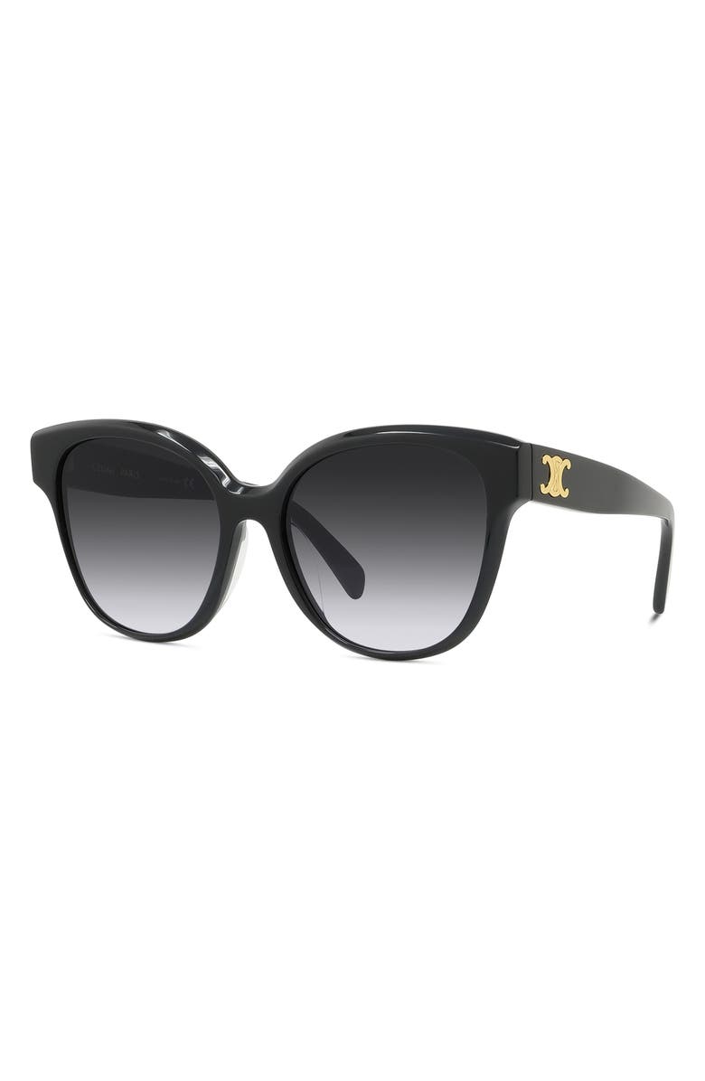 CELINE 58mm Gradient Cat Eye Sunglasses Nordstrom
