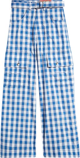 Rainbow Gingham Cargo Pant