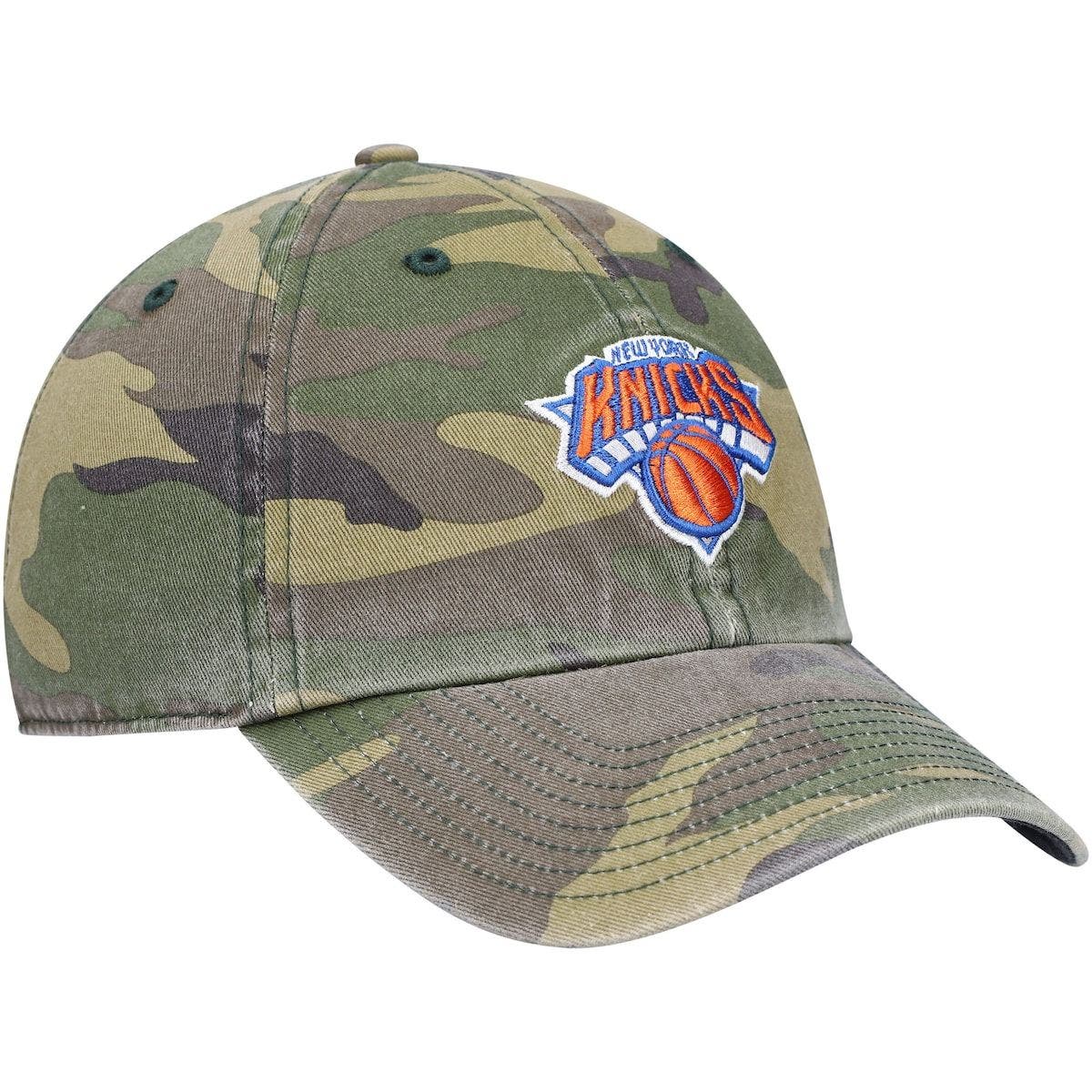 camo knicks hat