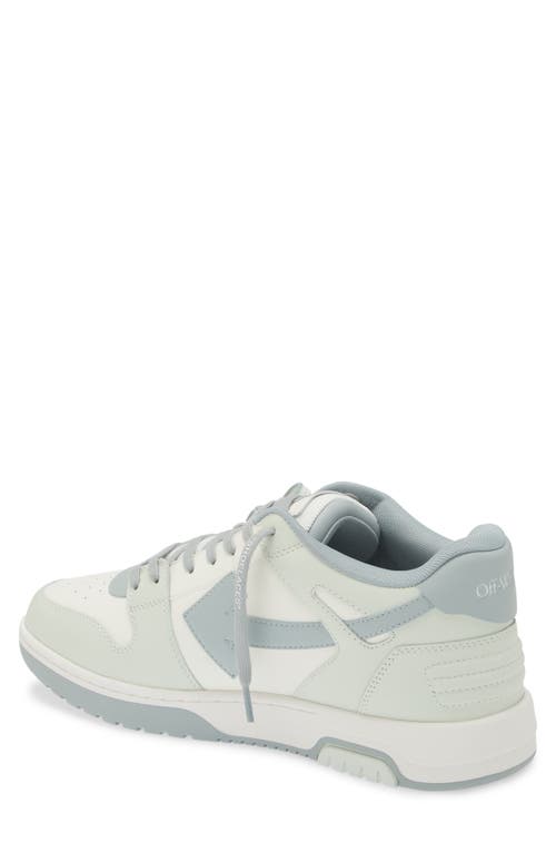 Off-white Out Of Office Low Top Sneaker In Mint- Greyish