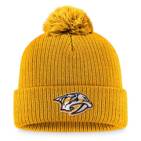 Fanatics Branded Heather Gray Denver Broncos Cuffed Knit Hat with Pom