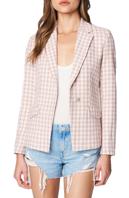 BLANKNYC BLANKNYC PLAID BLAZER
