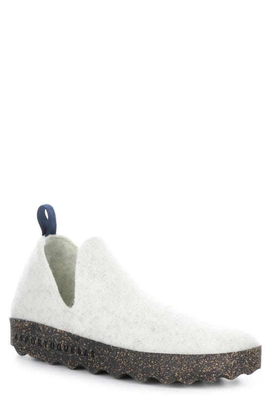 Asportuguesas By Fly London City Sneaker In 037 White Tweed/ Felt