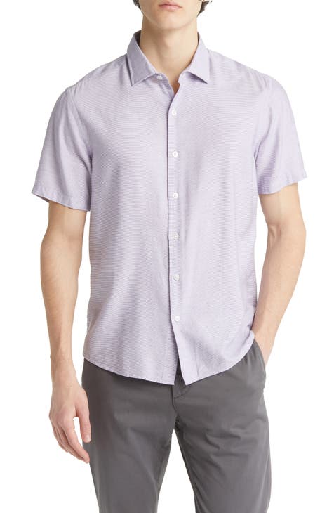 Ryerson Stripe Short Sleeve Button-Up Shirt