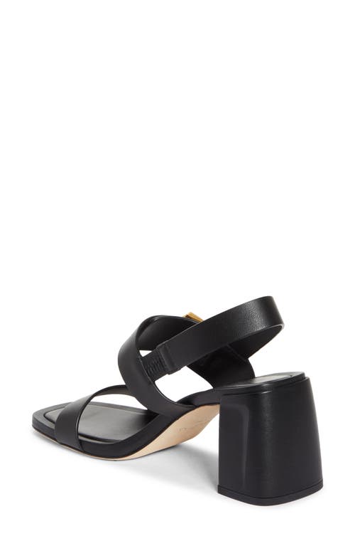 Shop Jimmy Choo Hawke Sandal In Black/gold