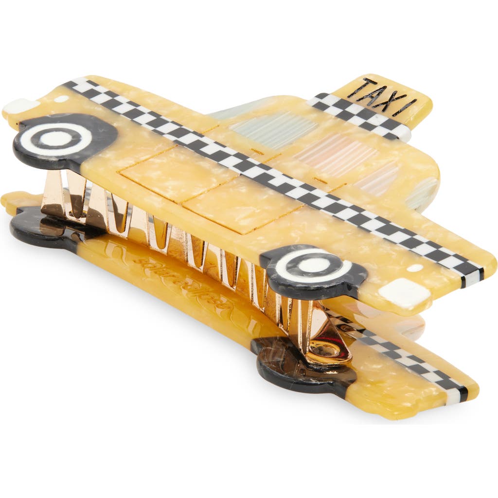 Solar Eclipse Taxi Cab Claw Clip In Yellow