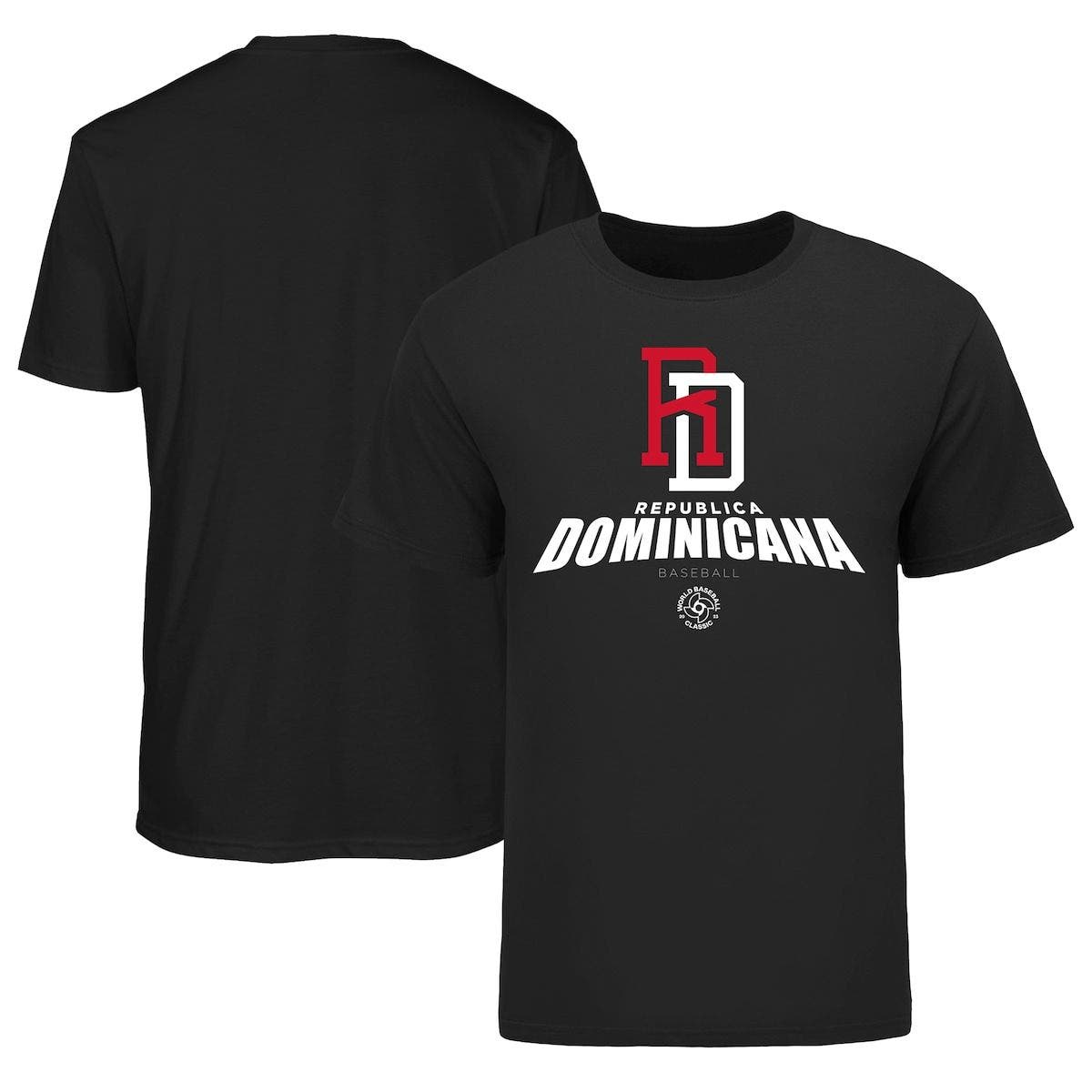 LEGENDS Men's LEGENDS Black Dominican Republic Baseball 2023 World