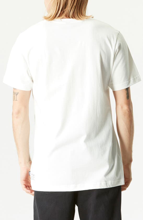 Shop Picture Organic Clothing Basement Cork Graphic T-shirt In White