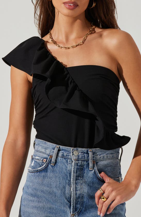 Astr Malena Bodysuit In Black