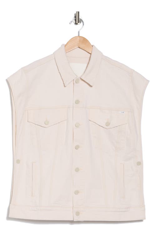 MOTHER MOTHER THE DRIFTER PONCHO CAP SLEEVE DENIM JACKET
