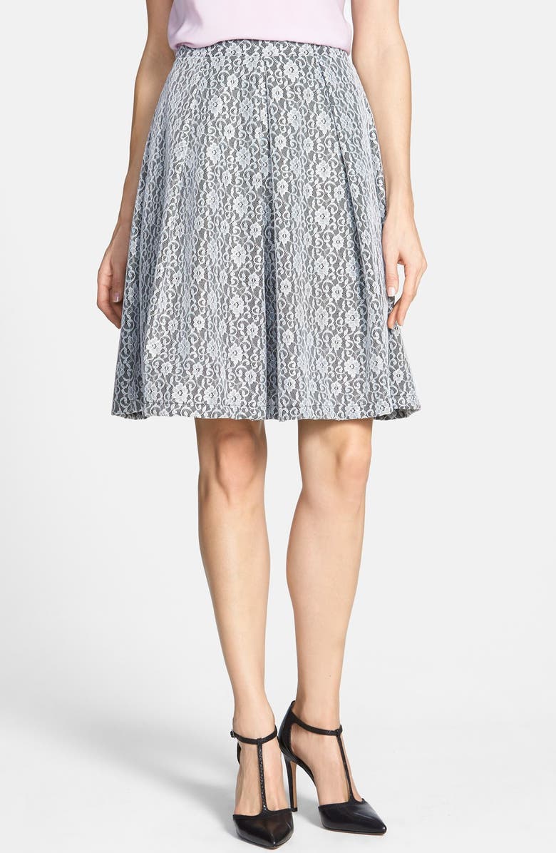 Everleigh Pleat Lace Skirt | Nordstrom