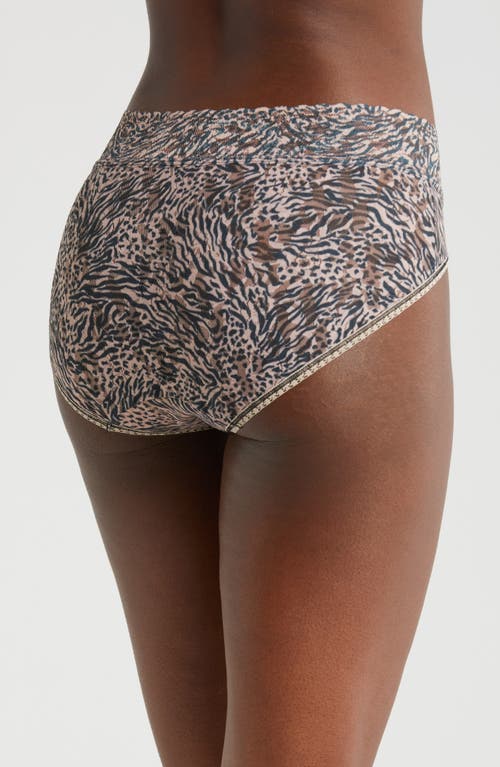 Shop Hanky Panky Print Signature Lace French Briefs In Animal Kingdom Nord Anniv