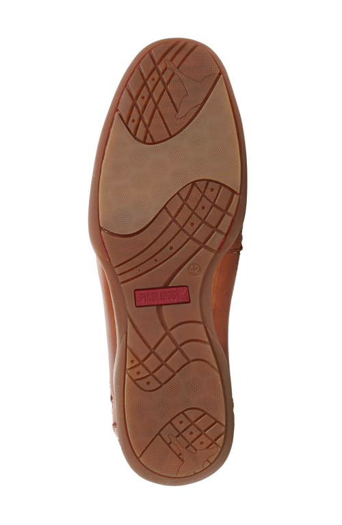 Pikolinos 'san Telmo' Slip-on In Brandy/navy Blue Leather