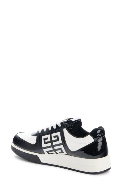 Shop Givenchy G4 Low Top Sneaker In Black/white