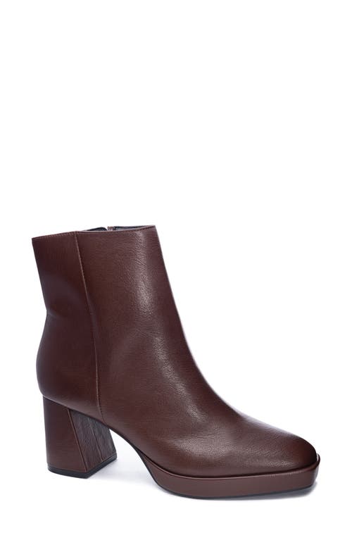 Dodger Bootie in Brown Smooth
