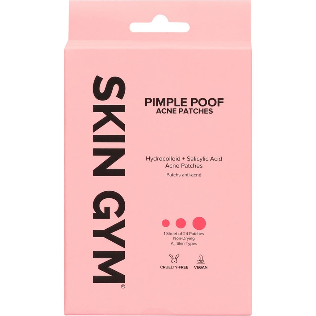 Skin Gym Pimple Poof Acne Patches In Pink