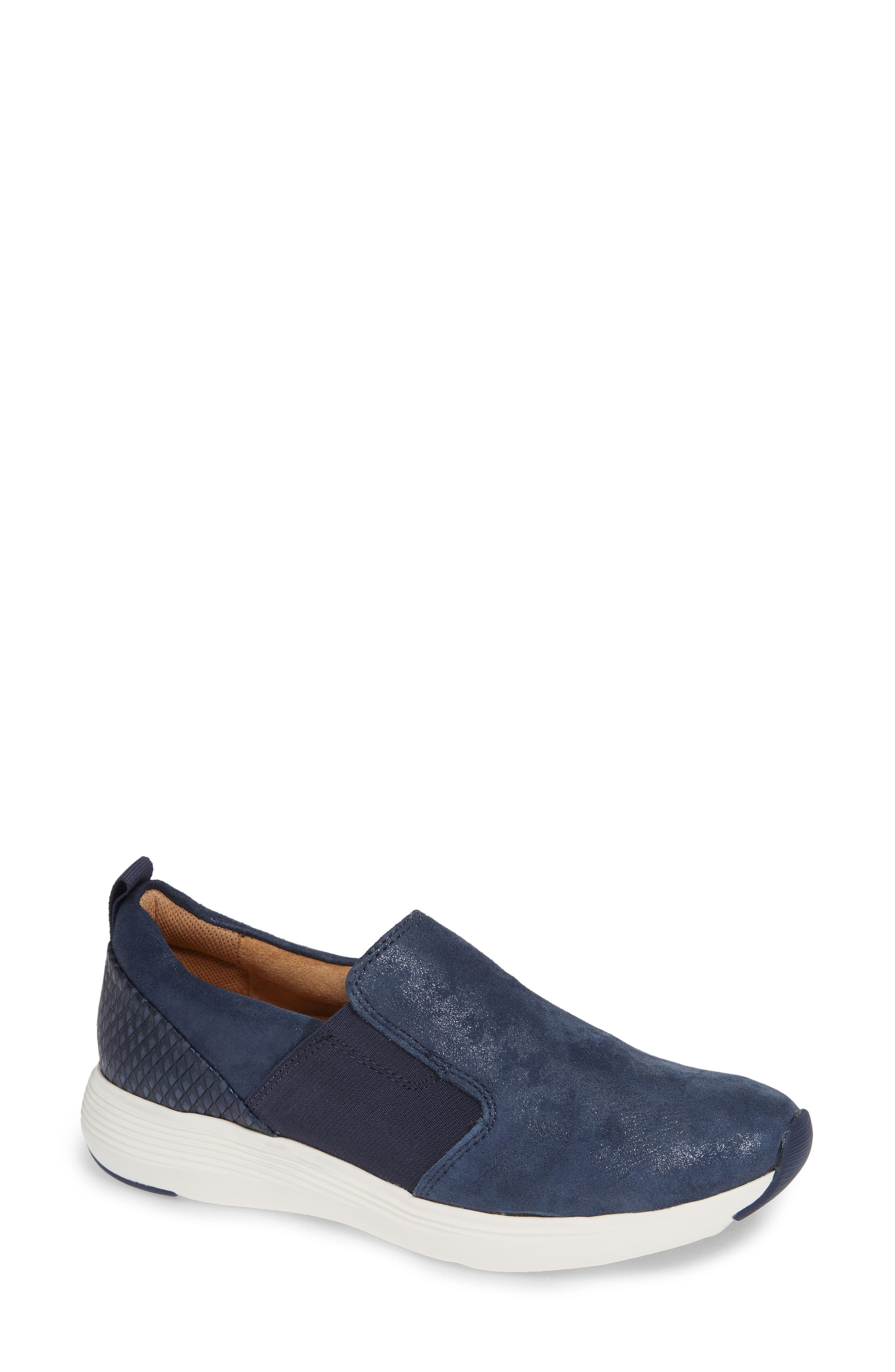 Comfortiva Nicole Slip-On Sneaker- Blue