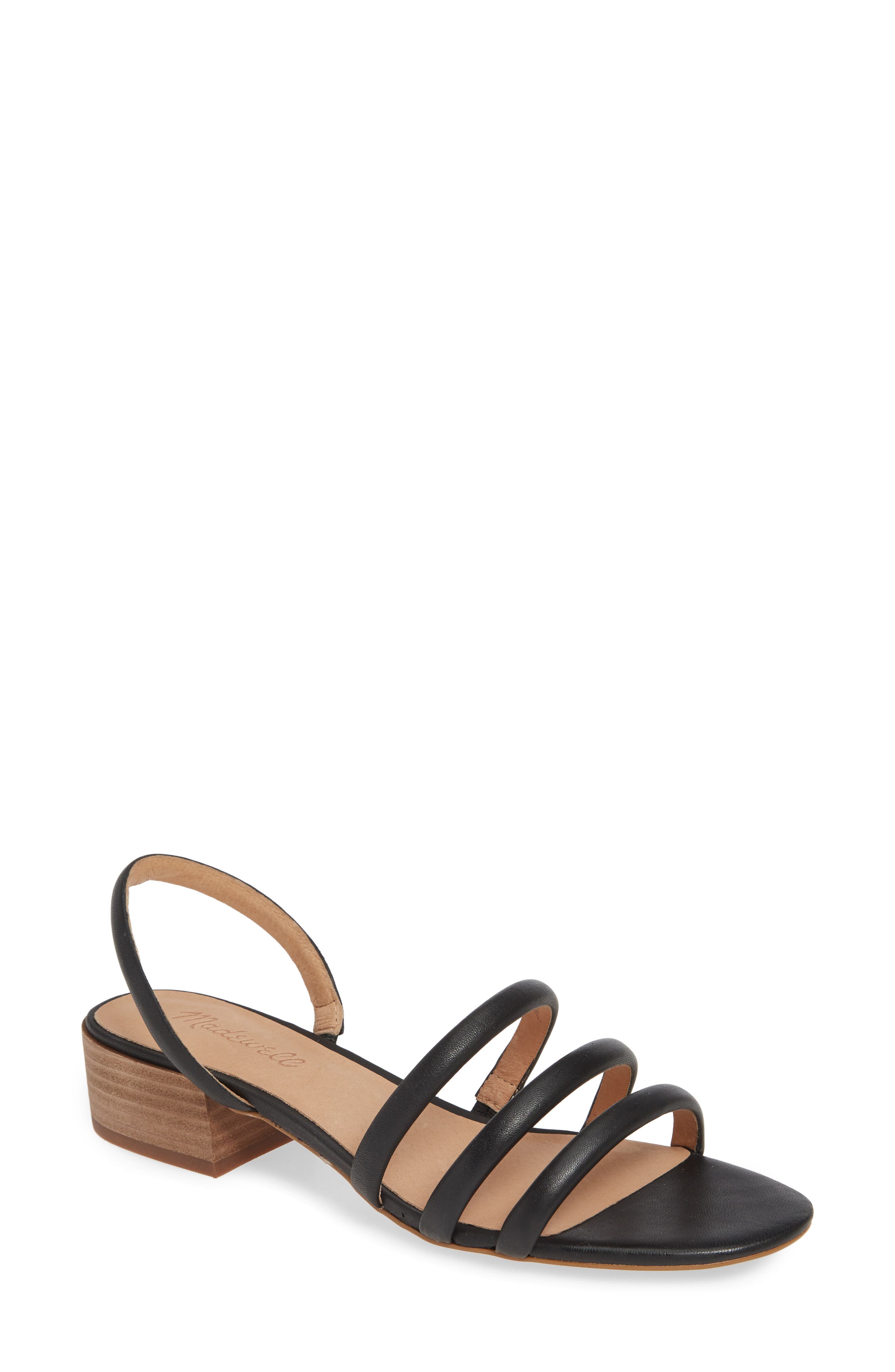 Madewell Addie Strappy Leather Sandal 