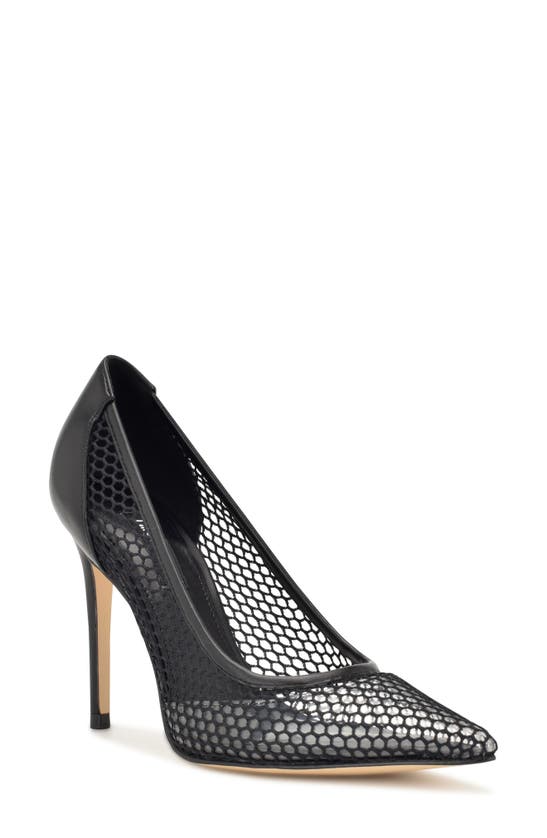 Nine West Flings Pointed Toe Pump In Black 001
