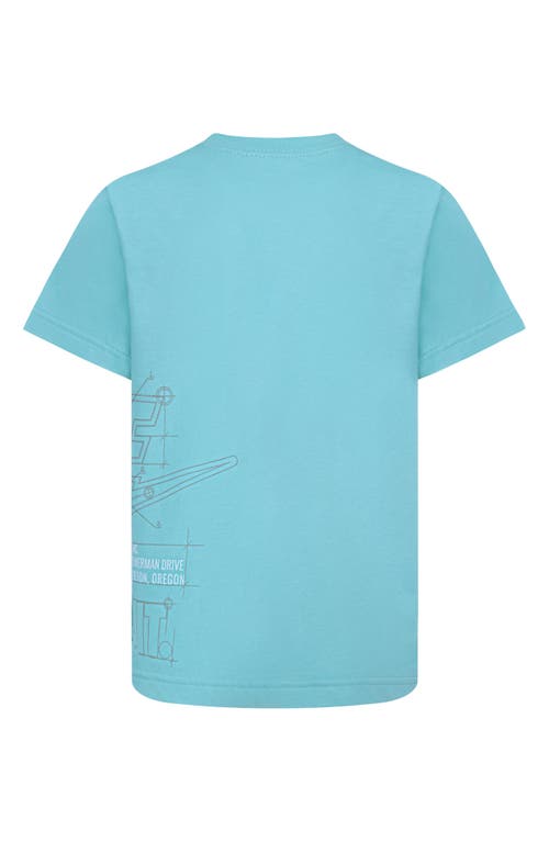 Shop Nike Kids' Future Utility Graphic T-shirt In Green Frost