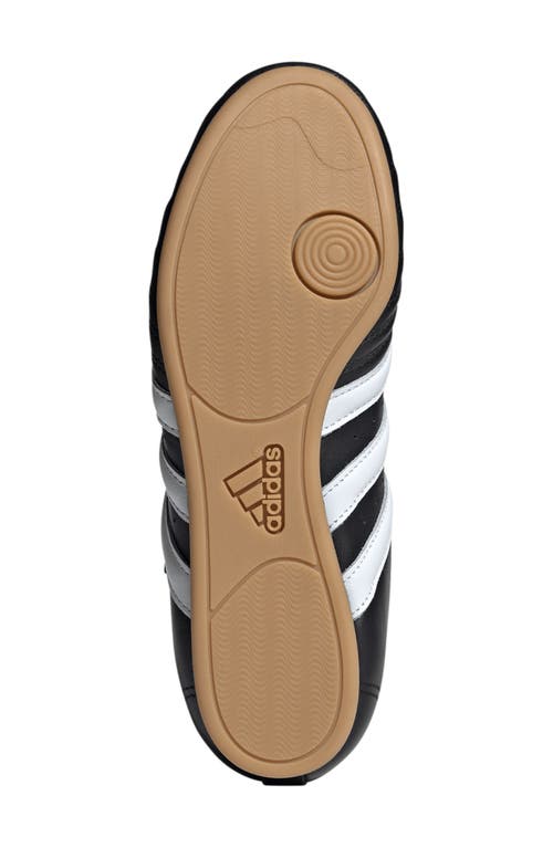 Shop Adidas Originals Adidas Taekwando Shoe In Black/white/gum