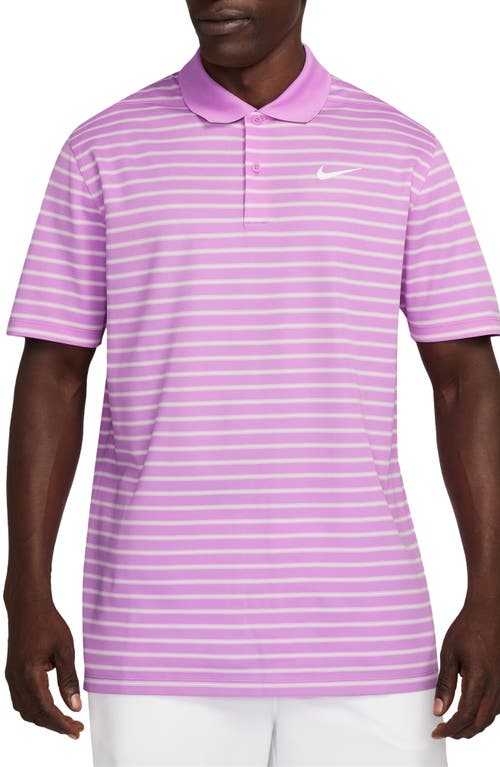 Dri-FIT Victory Golf Polo in Rush Fuchsia/White