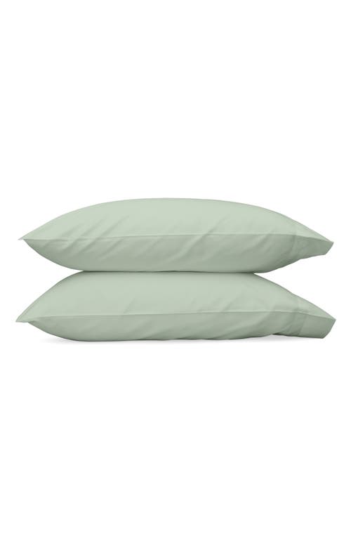 Matouk Nocturne 600 Thread Count Set of 2 Pillowcases in Opal at Nordstrom