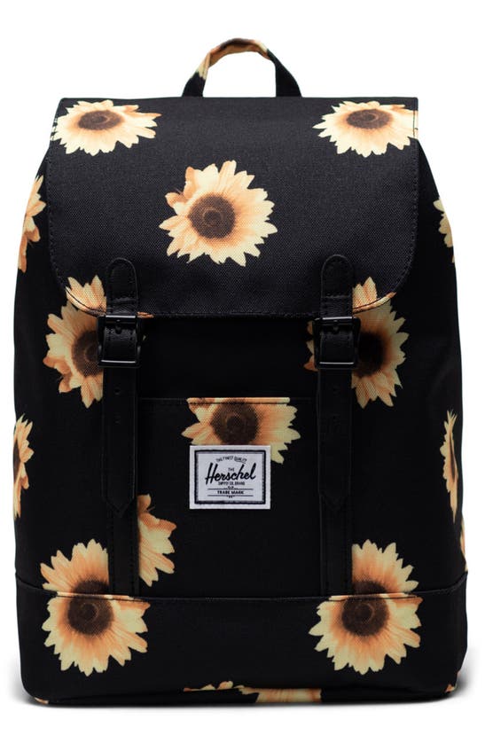 Herschel Supply Co Retreat Mini Backpack In Sunflower Field