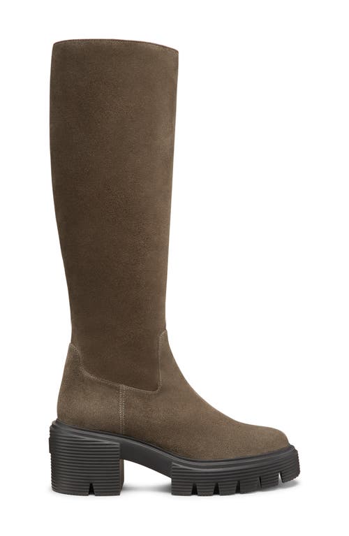 Shop Stuart Weitzman Soho Knee High Boot In New Charcoal