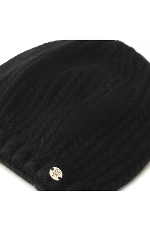 Shop Helen Kaminski Simone Cashmere Beanie In Black