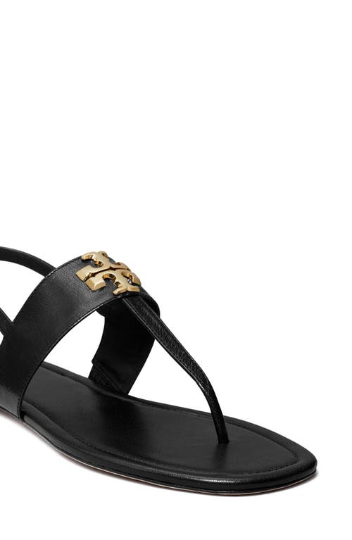 Shop Tory Burch Eleanor Slingback Sandal In Perfect Black