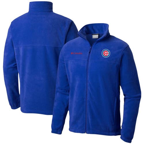 Men's Columbia Royal Chicago Cubs Big & Tall Steens Mountain Full-Zip Jacket