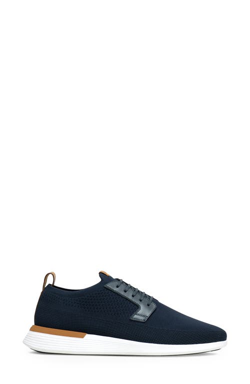 Wolf & Shepherd Swiftknit Derby In Navy/white