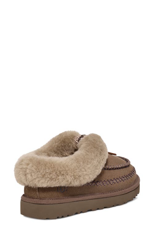 Shop Ugg(r) Tasman Alpine Genuine Shearling Clog In Hickory