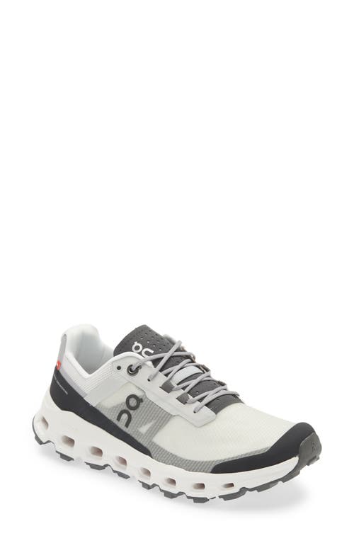 On Cloudvista Trail Running Shoe in Glacier/Black ,Size 7