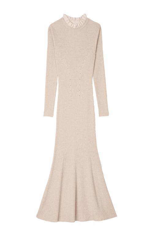 SANDRO SANDRO KNIT MAXI DRESS 